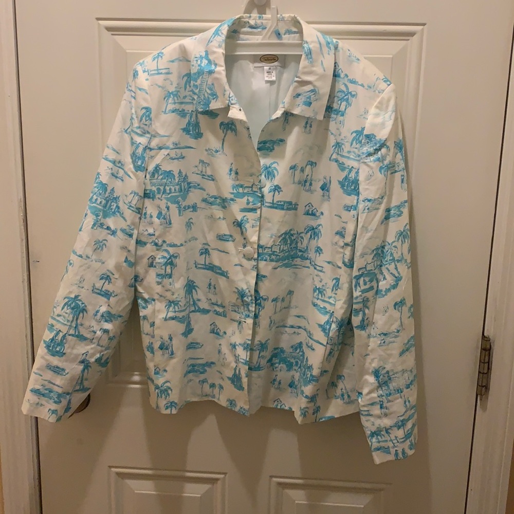 Talbot fall jacket sz 10 for elegant look. Soft, light and casual.